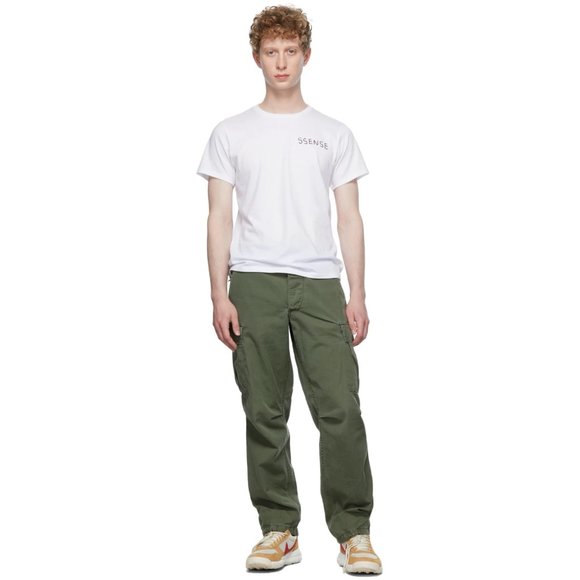 SSENSE x TOM SACHS White Basic T-Shirt - Picture 1 of 7